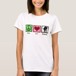 T-shirt Éléphants d'amour de paix