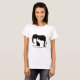 T-shirt Éléphants et ivoire (blancs) (Devant entier)