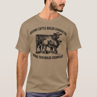 T-shirt Élevage de bovins