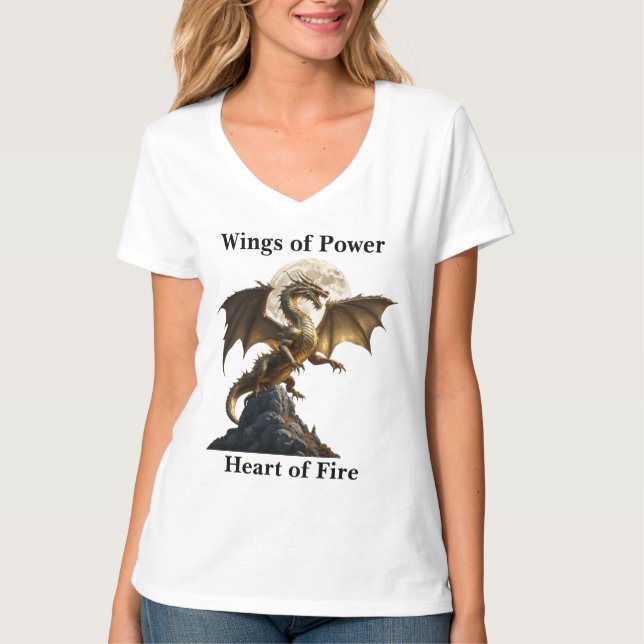 T-shirt Élevage de dragon de fer (Devant)