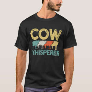 T-shirt Élevage de vaches Rétro