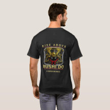 Élévation au-dessus de la chemise Bushi Do Descrip