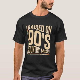 T-shirt Élevé à la musique country des années 90