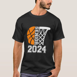 T-shirt Élève de Terminale Promotion 2024 Joueur de Basket