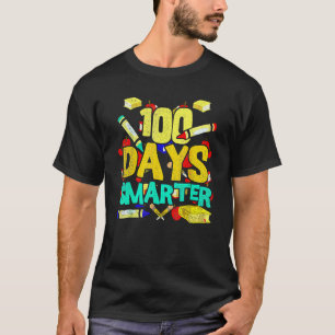 T-shirt Élève Plus Intelligent 100 Jours Professeur Drôle