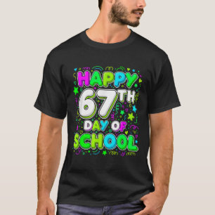 T-shirt Élève Six Sept Tendance 67 Joyeux 67e Jour De Sc