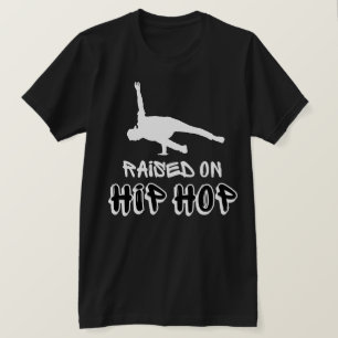T-shirt Élevé sur la danseuse Hip hop