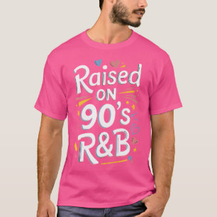 T-shirt Élevé Sur Rb Des Années 90