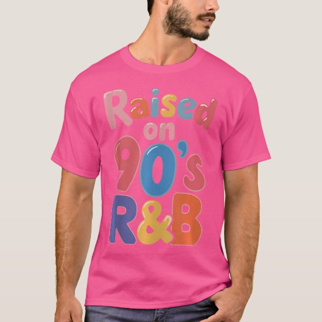 T-shirt Élevé Sur Rb Des Années 90 (Devant)