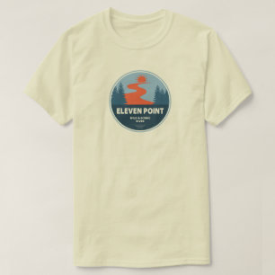 T-shirt Eleven Point Wild and Pittoresque River Missouri