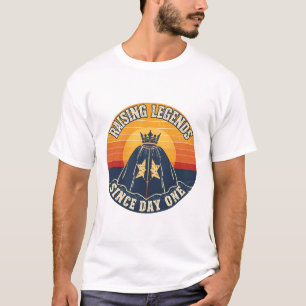 T-shirt Élever des légendes depuis le premier jour Maman