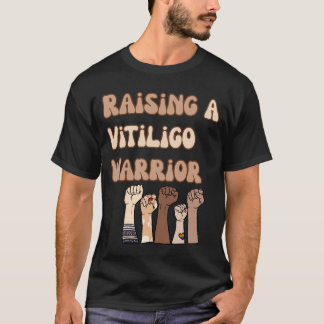 T-shirt Élever un guerrier vitiligo – Amour de soi, force