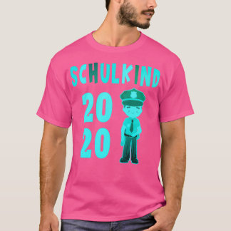 T-shirt Élèves de l'école police école enfant conducteur d