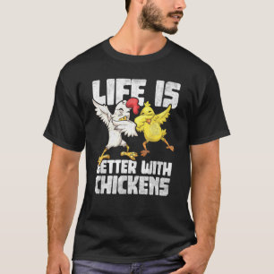T-shirt Éleveur Animal Enfants Dabbing Coq Dab Poule Poule