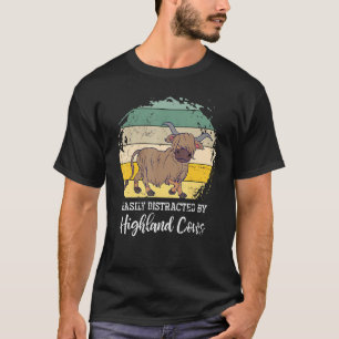 T-shirt Éleveur d'animaux de ferme écossais Vache des High
