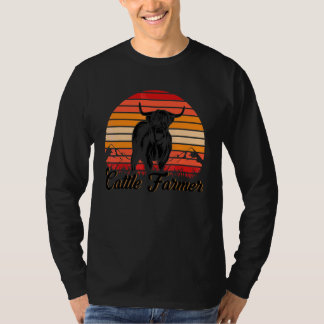 T-shirt Éleveur de bétail Fermier Animal de ferme Éleveur 