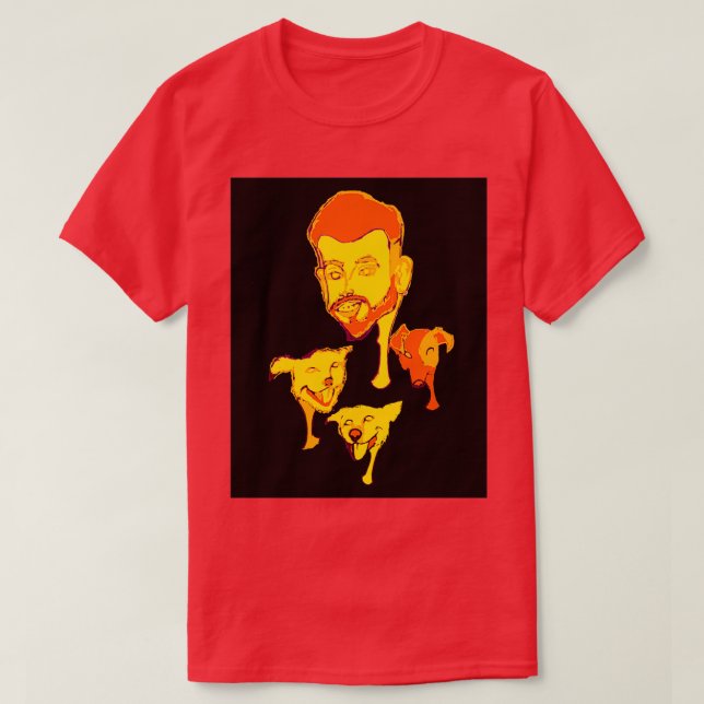 T-shirt éleveur de chiens 2 (Design devant)