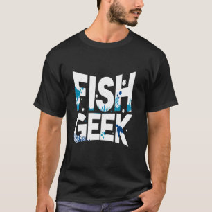 T-shirt Éleveur de poissons d'aquarium réservoir de mer
