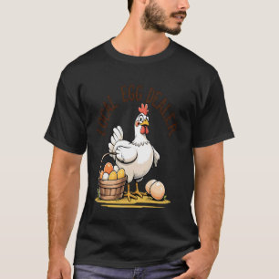 T-shirt Éleveur de poulets de basse-cour EggCellent Détail