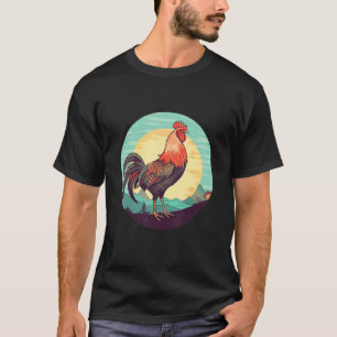T-shirt éleveur de poulets de poulets volaille agriculteur