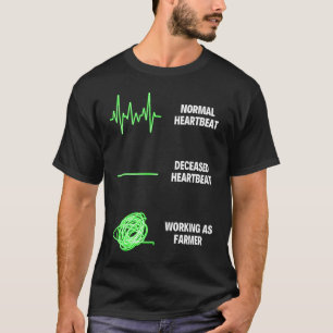 T-shirt Éleveur de poulets d'élevage