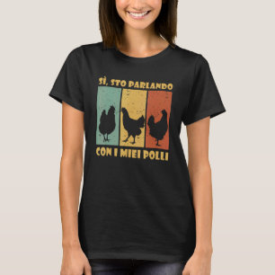 T-shirt Éleveur de poulets Poulet Parler Poulet
