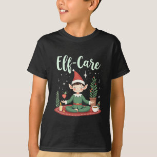 T-shirt Elf Care Funny Christmas Elf Magique Self Care