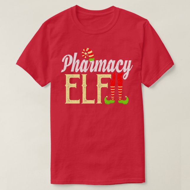 T-shirt Elf de la pharmacie (Design devant)
