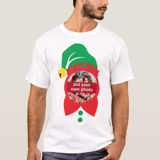 T-shirt elf de Noël personnalisé