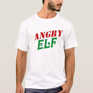 T-shirt Elf fâché