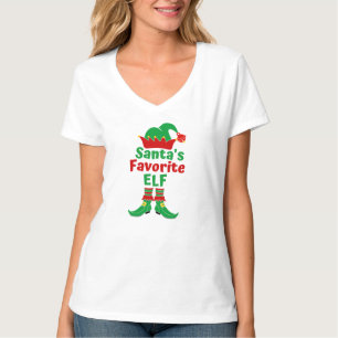 T-shirt Elf favori père Noël