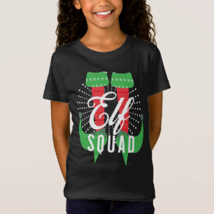 T-Shirt Elf Heels Squad Noël