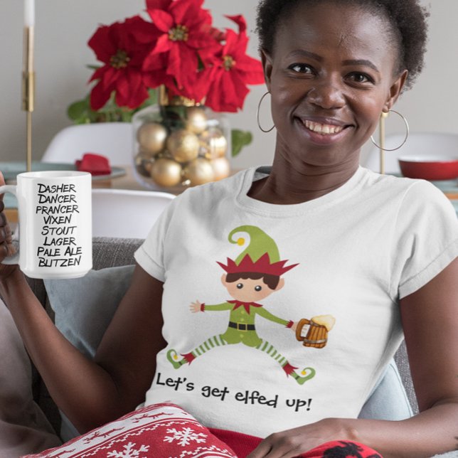 T-shirt Elf, on se lasse de Noël drôle (Créateur téléchargé)