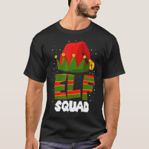 T-shirt Elf Squad Noël Elfes Famille Correspondant Pyjamas