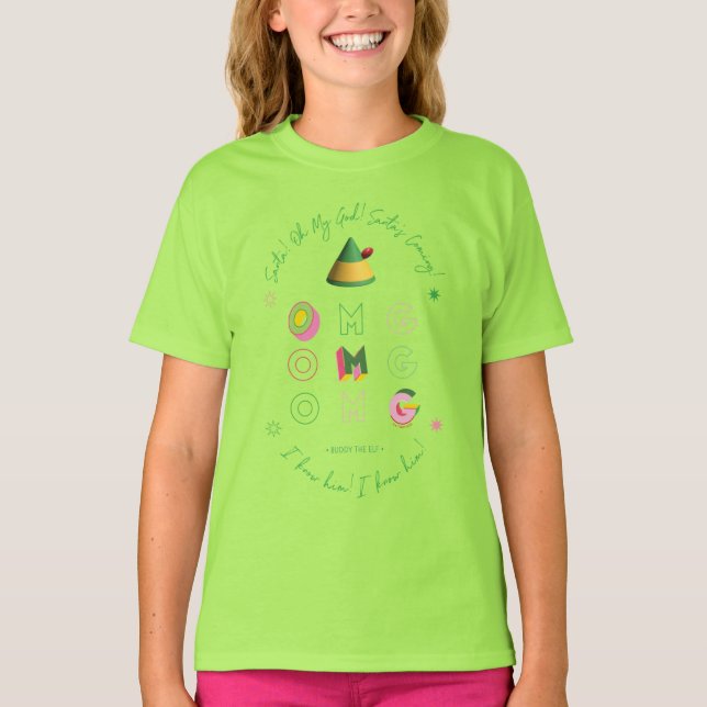 T-shirt Elf the Movie | PÈRE NOËL OMG (Devant)