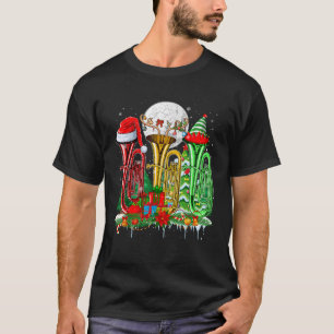 T-shirt Elf Tubas Xmas Instrumentalis