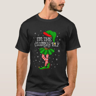 T-shirt Elfe maladroit Noël Matching Famille Femmes Filles