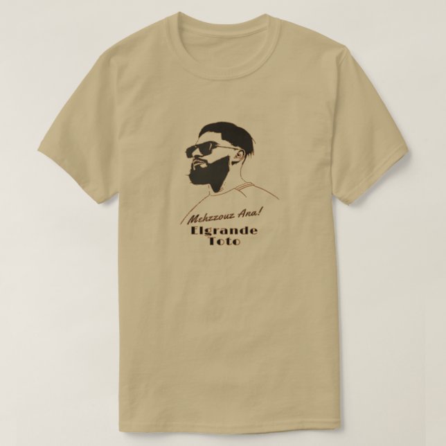 T-shirt Elgrende Toto Mehzouz Ana (Design devant)