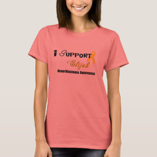 T-shirt Elijah Neuroblastoma Sensibilisation Ringer T