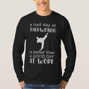 T-shirt Éliminez le stress avec la mauvaise journée de Tae