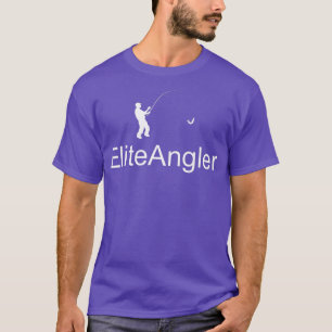 T-shirt Elite Angler Fishing Club Allemand Dit