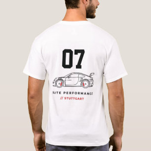 T-shirt Élite Performance Minimaliste Numéro 07 Blockcore