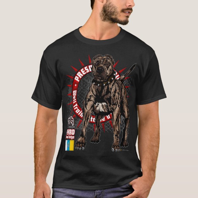 T-shirt ElitE Presa Canario - Guardian (Devant)