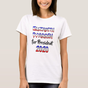 T-shirt Elizabeth Warren pour la présidente 2020