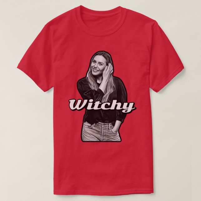 T-shirt Elizabeth Witchy Olsen (Design devant)