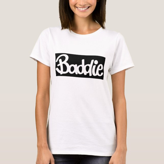 T-shirt Elle a Baddie (Devant)