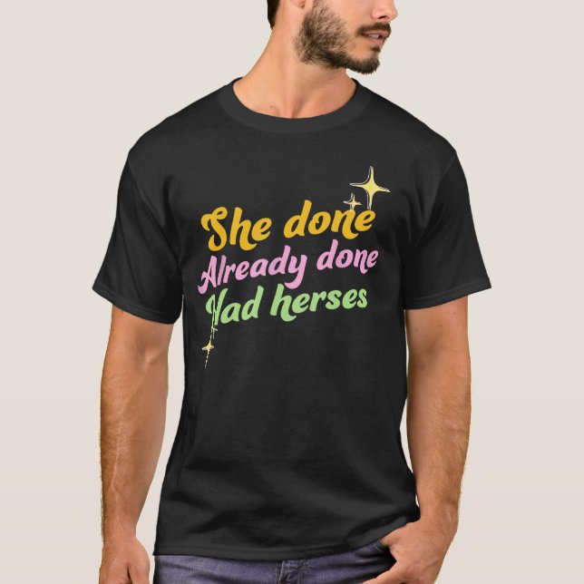 T-shirt Elle A Déjà Fait Avait Des Herses, Drag Race, Drag (Devant)