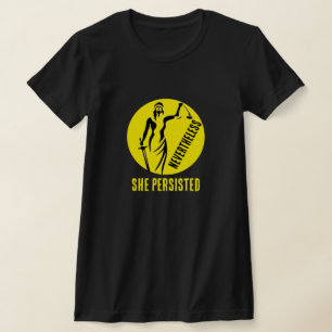 T-shirt "Elle A Persisté" & Lady Justice