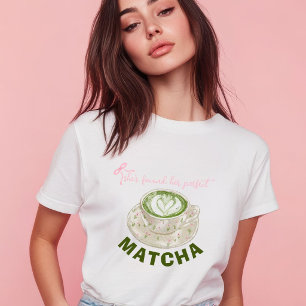 T-shirt Elle a trouvé son matcha parfait
