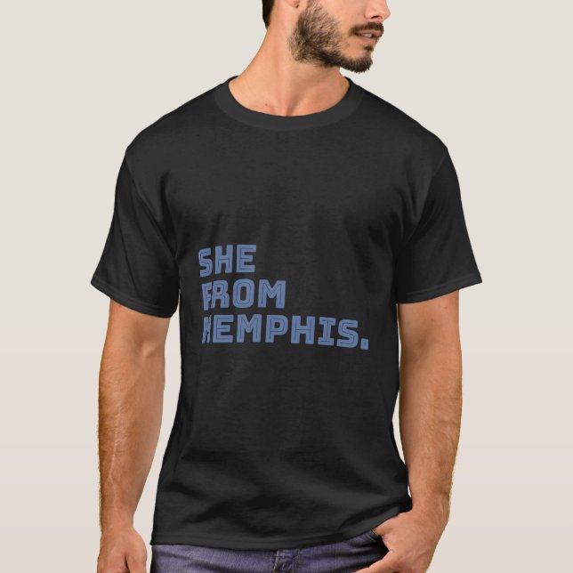 T-shirt Elle De Memphis (Devant)